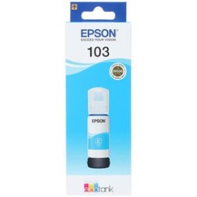 Чернила Epson 103 Cyan, Оригинальные Чернила Epson 103 Cyan, Оригинальные
