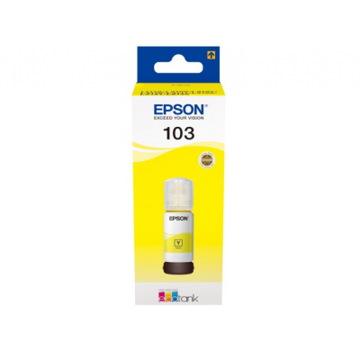 Чернила Epson 103 Yellow, Оригинальные