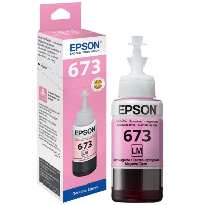 Чернила Epson 673 Light Magenta, Оригинальные