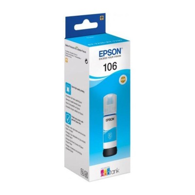 Чернила Epson 106 Cyan, Оригинальные