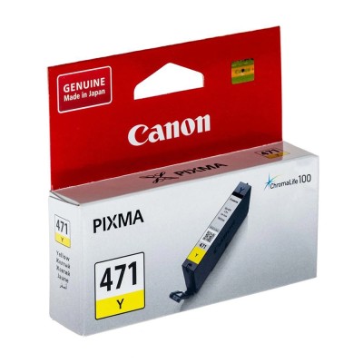 Картридж струйный Canon CLI-471 Yellow Original